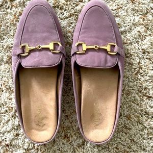 Vionic Suede Loafer Slides